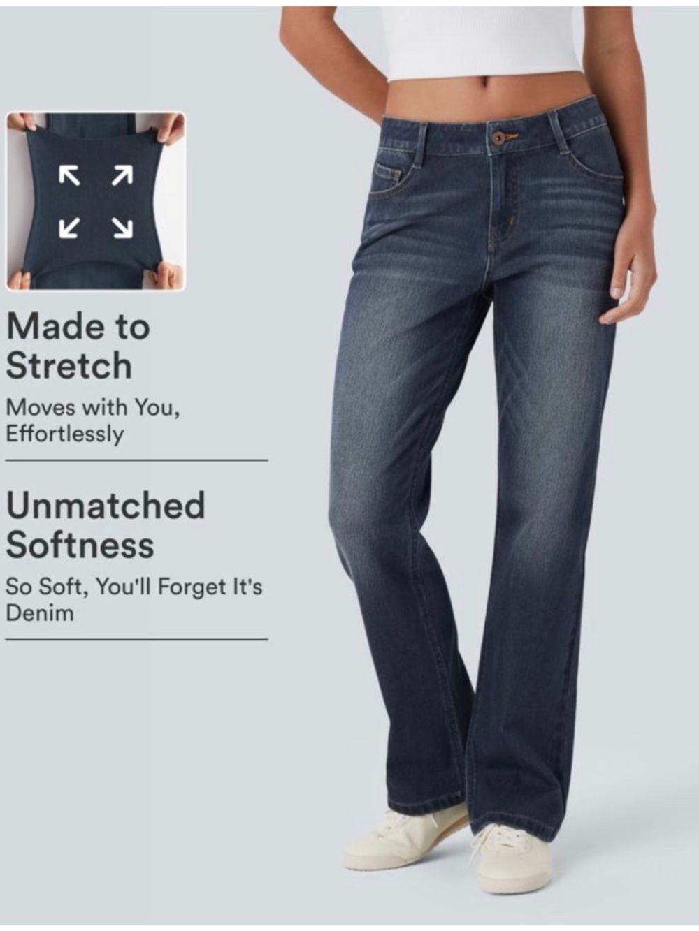 Halara Flex™ Low Rise Bootcut Jeans - NWT